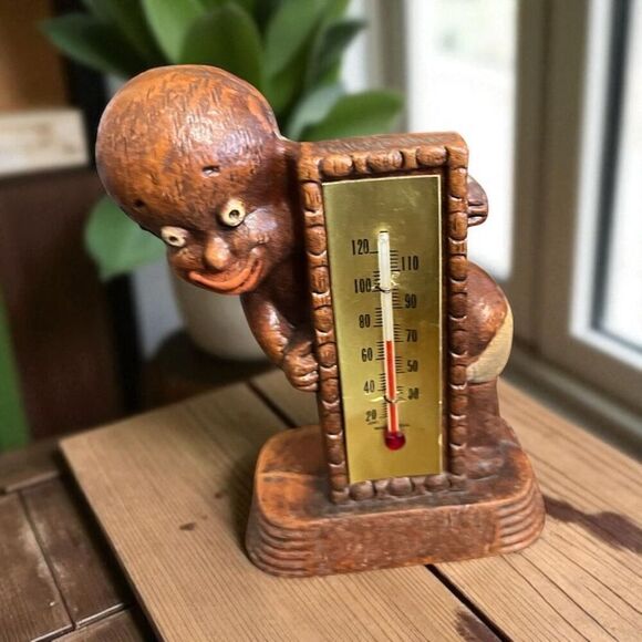 Vintage Other - Vintage Black Americana Dan Thermometer